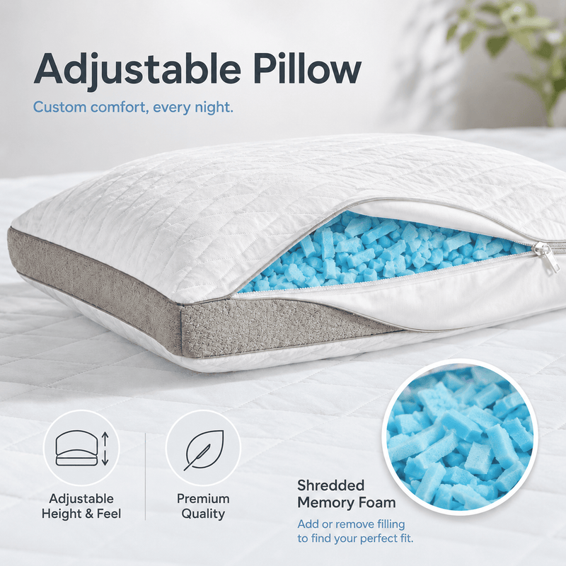 OTTY Adjustable Pillow - Out of Box
