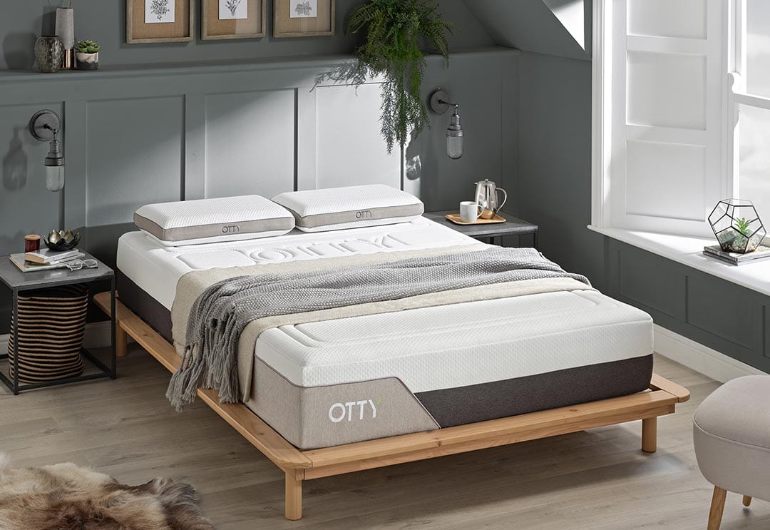 OTTY Pure+ Hybrid Bamboo & Charcoal Premium Mattress