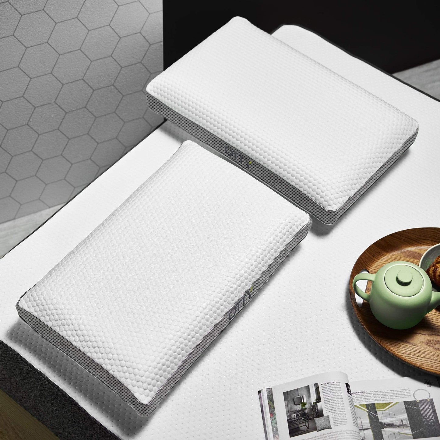 OTTY Deluxe Pure Pillow - Out of Box - OTTY Sleep