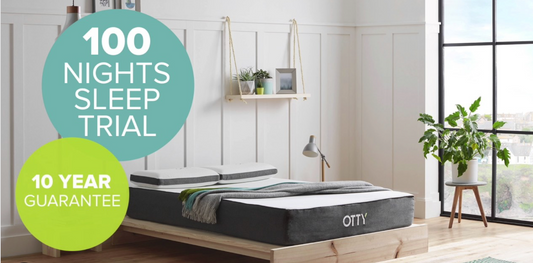Getting the Best Night's Sleep with our 100 Night otty sleep Trial