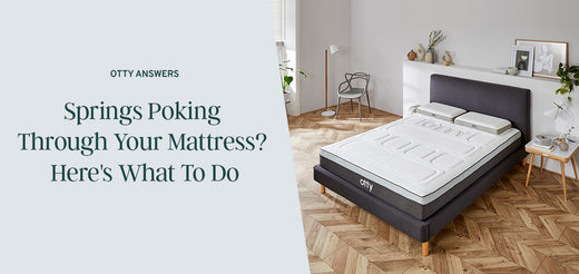 Springs Poking Through Your Mattress? Here's What To Do