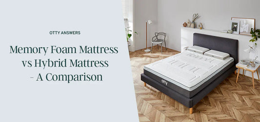 Memory Foam Mattress vs Hybrid Mattress - A Comparison