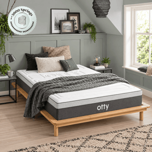 OTTY Pure Pro Hybrid Bamboo & Charcoal Mattress - OTTY Sleep