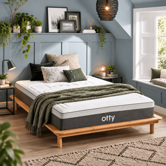 OTTY Pure Hybrid Bamboo Mattress with Charcoal
