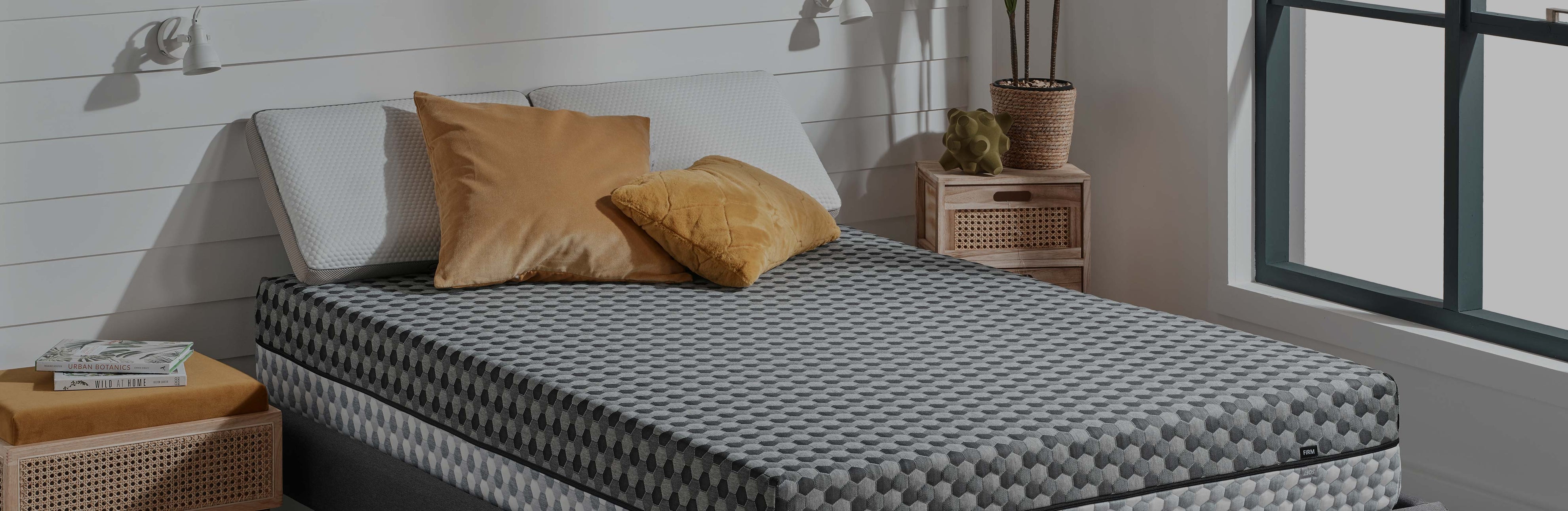 OTTY Firm Hybrid Mattress. Orthopaedic Flippable Mattress.N N N 