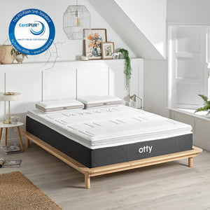 Bamboo Mattress Topper With Charcoal - OTTY Sleep