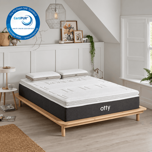 Bamboo Mattress Topper With Charcoal - OTTY Sleep
